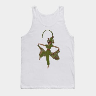 Art Nouveau Asparagus Hat Tank Top